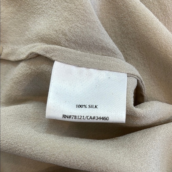 Eileen Fisher Women's Size XL 100% Silk Georgette Lined Crepe‎ Skirt - Picture 3 of 10